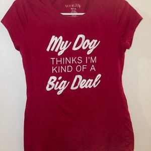 Red T-shirt in Medium from “Wound Up”